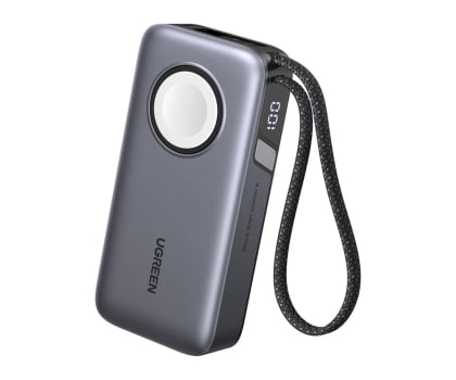 Powerbank UGREEN Powerbank 10000mAh PB527 30W oraz ładowarka do Apple Watch